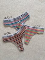 شورت کبریتی رنگین کمان🌈۶۷۳۶ - Image 3